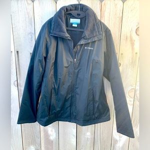 Women's black Columbia jacket-size L